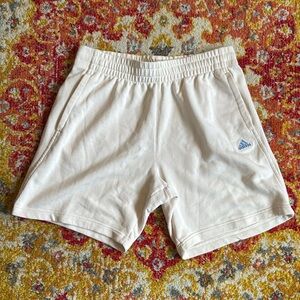 Men’s Adidas Beige Lounge Shorts Size Large